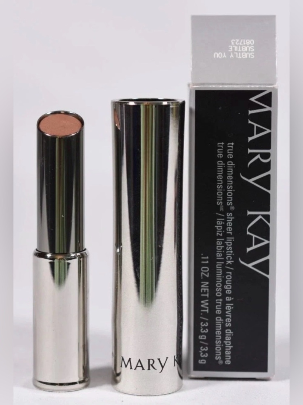 Mary Kay True Dimensions Sheer Lipstick SUBTLY YOU Full Size - 088585 New in box